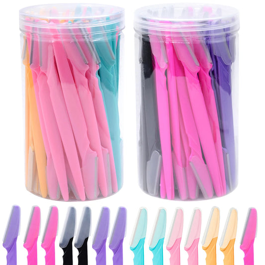 10/30/40Pcs Eyebrow Razor Facial Razor for Women