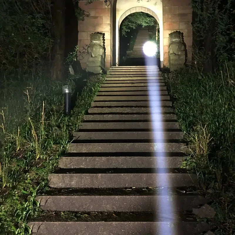 Rechargeable Headlamp Super Bright Head Light Motion Sensor