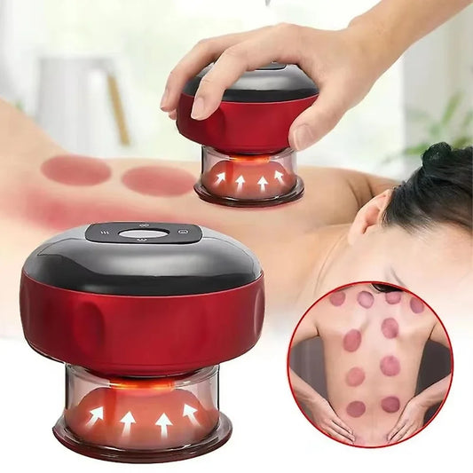 Rechargeable Electric Vacuum Cupping Set Wireless 6/12