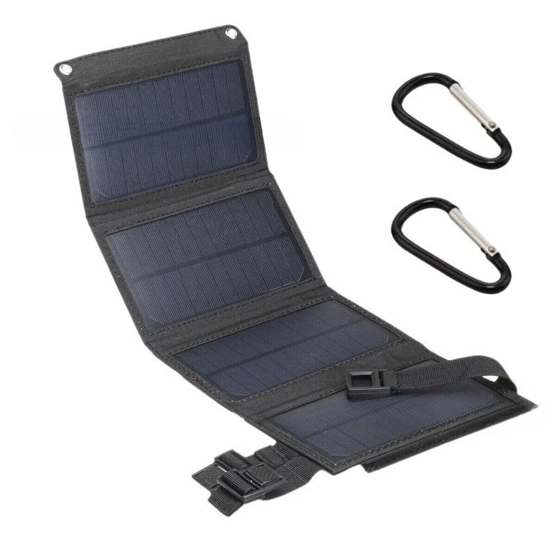 4 Fold 100W Foldable Solar Panel 20w/h Portable Solar