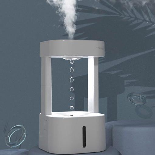 2-in-1 Desk Light Humidifier Rain Cloud Aromatherapy