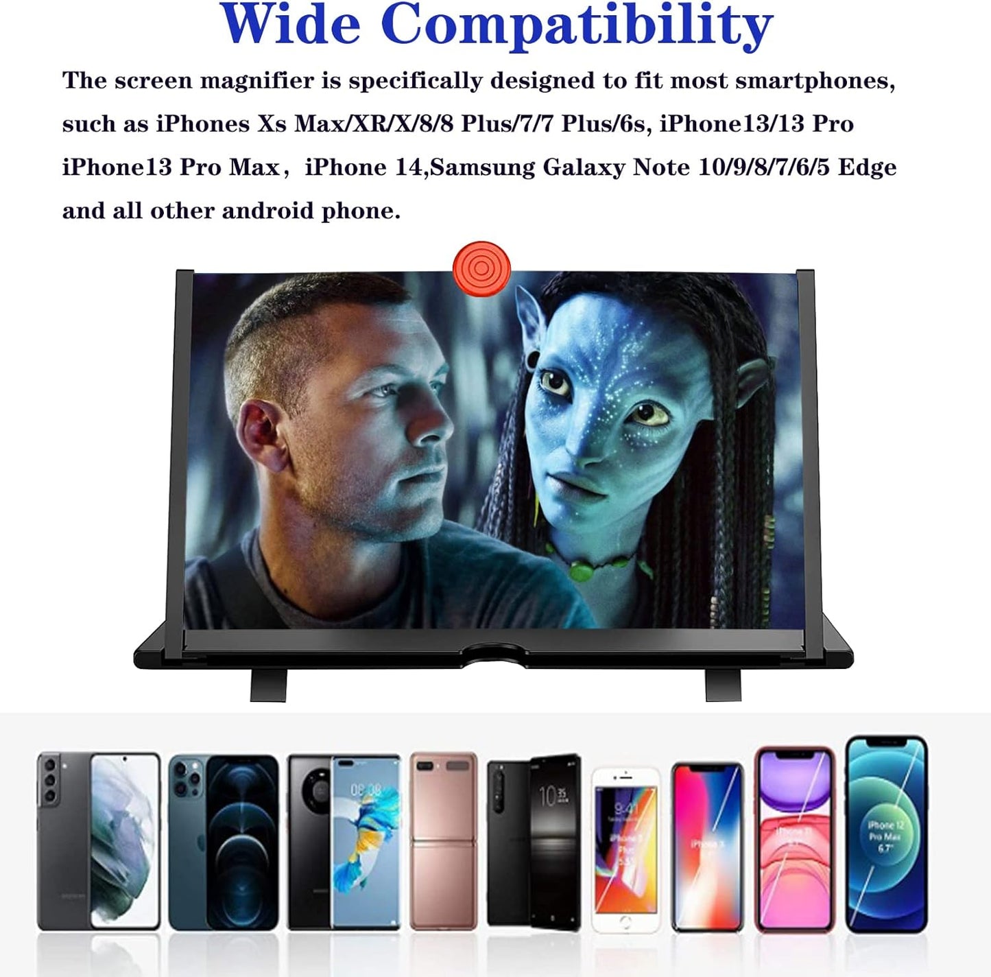 16 Inch Phone Screen Magnifier For Movies, Videos, And
