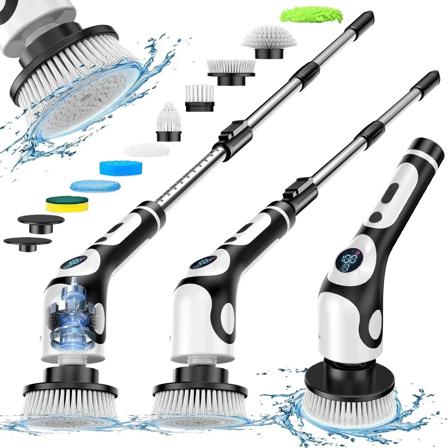 TINSOL 11-in-1 Multifunctional Electric Cleaning Brush