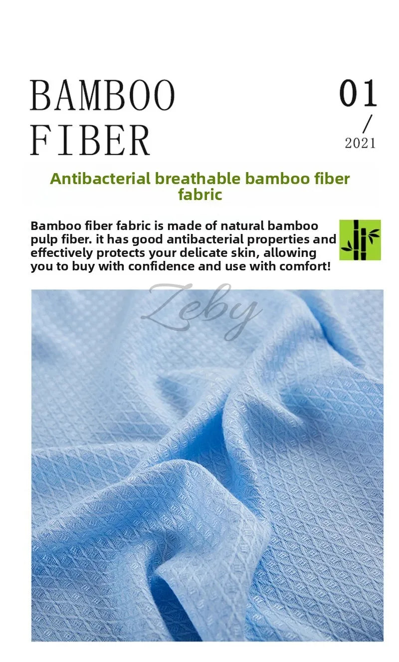 100% Bamboo Fiber Summer Blanket Lightweight Breathable