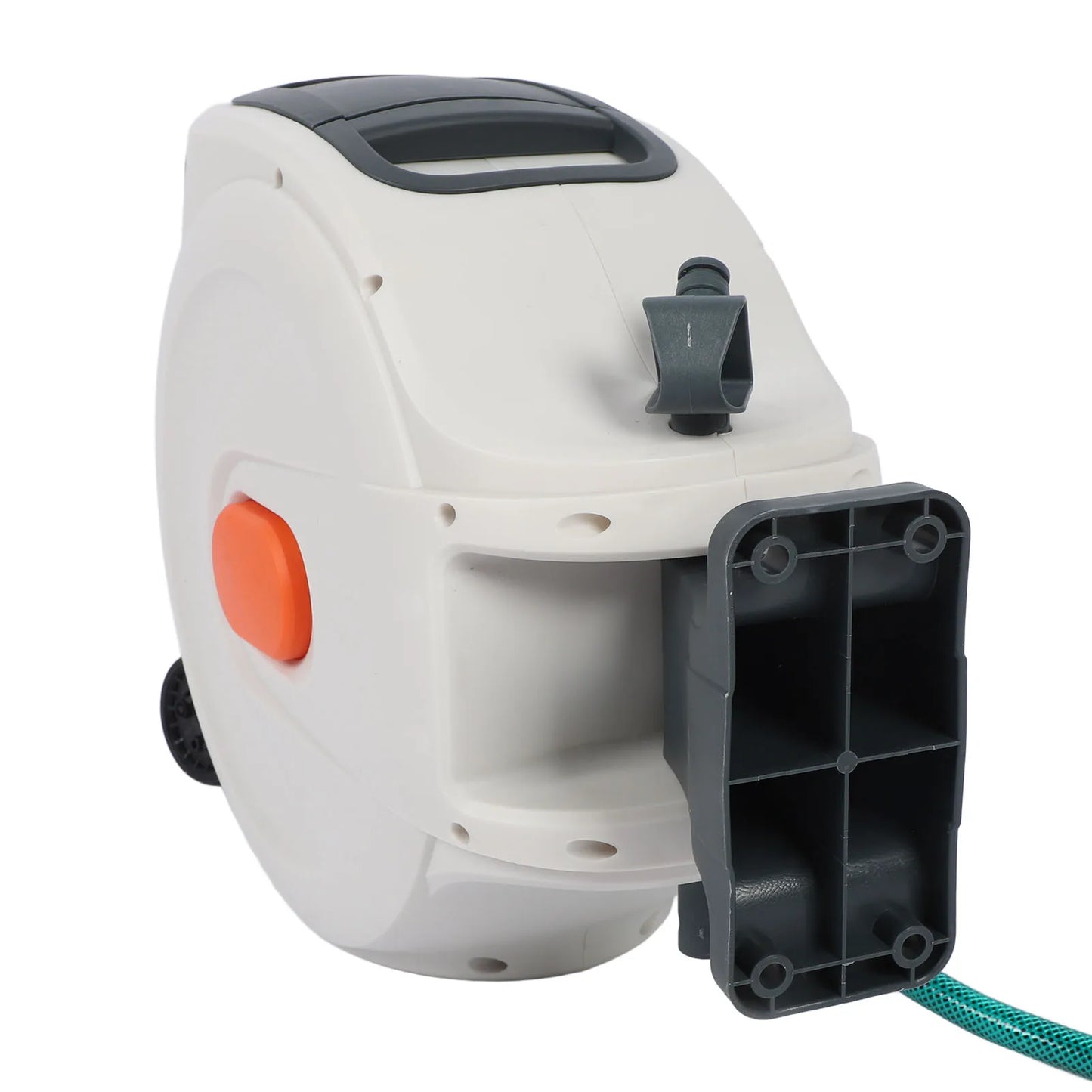 Retractable Garden Hose Reel Any Length Lock Automatic