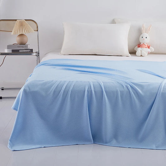 100% Bamboo Fiber Summer Blanket Lightweight Breathable