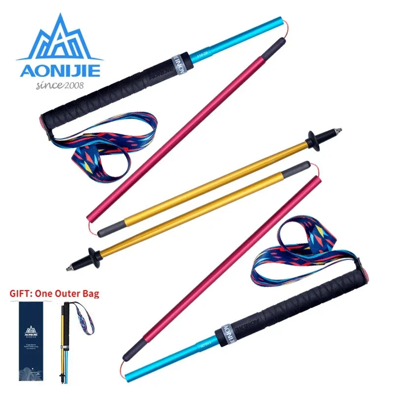 AONIJIE Lightweight Folding Collapsible Quick Lock Trekking