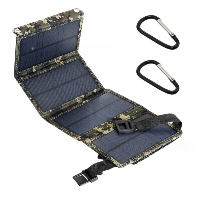 4 Fold 100W Foldable Solar Panel 20w/h Portable Solar