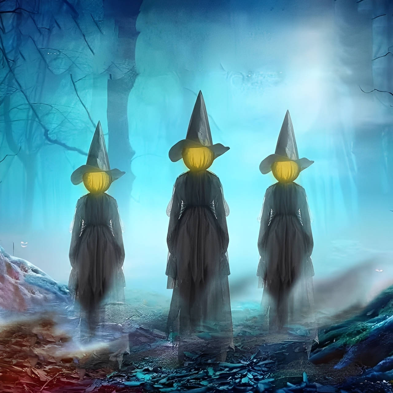Indoor And Outdoor Halloween Decorations - Sound Activated