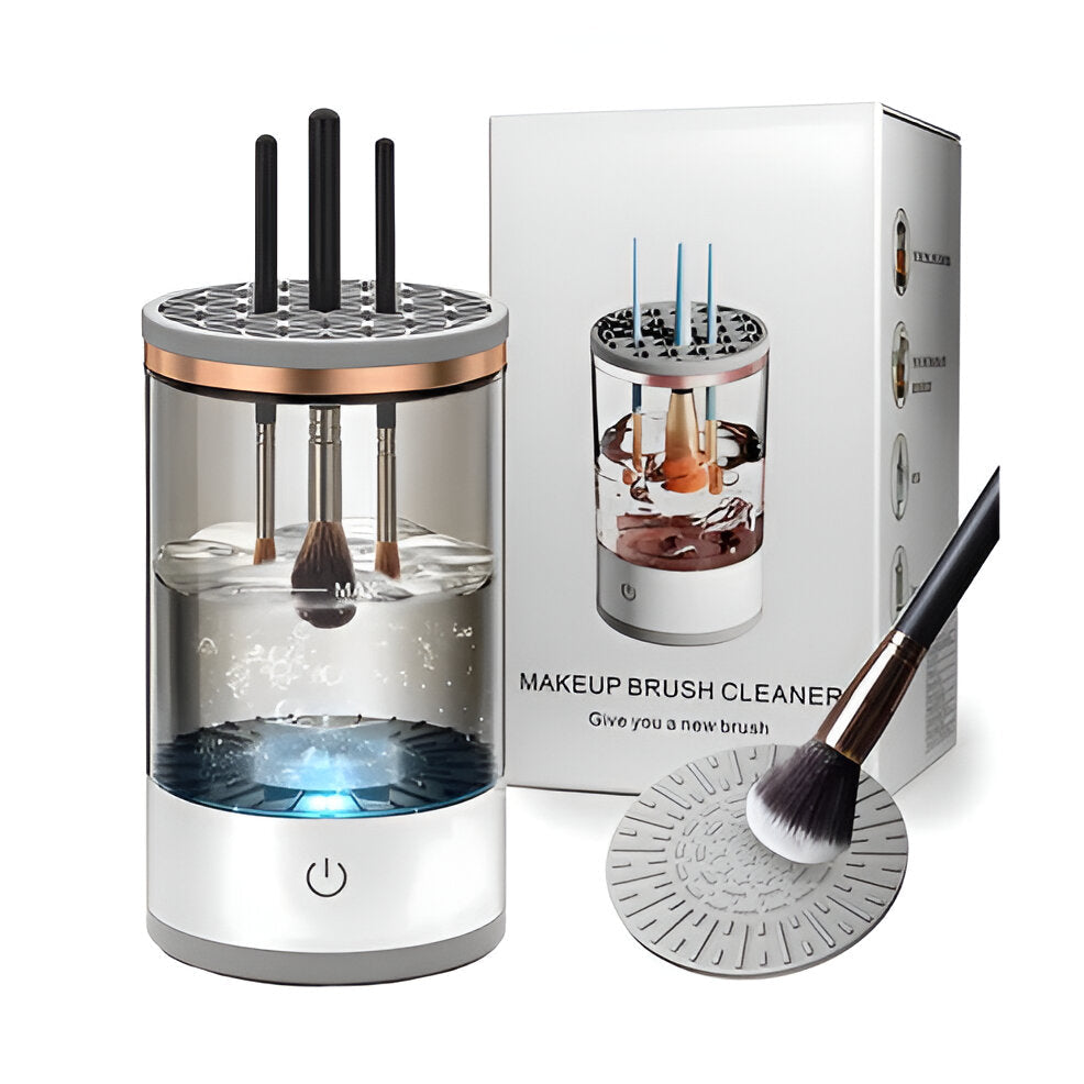 3-in-1 Cosmetic Brush Cleaner Machine - Electric Makeup