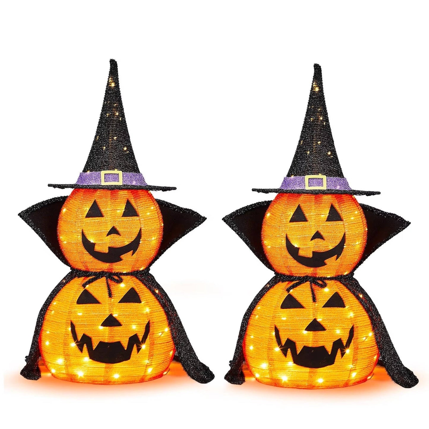 3ft Halloween Collapsible Lighted In/Outdoor Pumpkin Garden