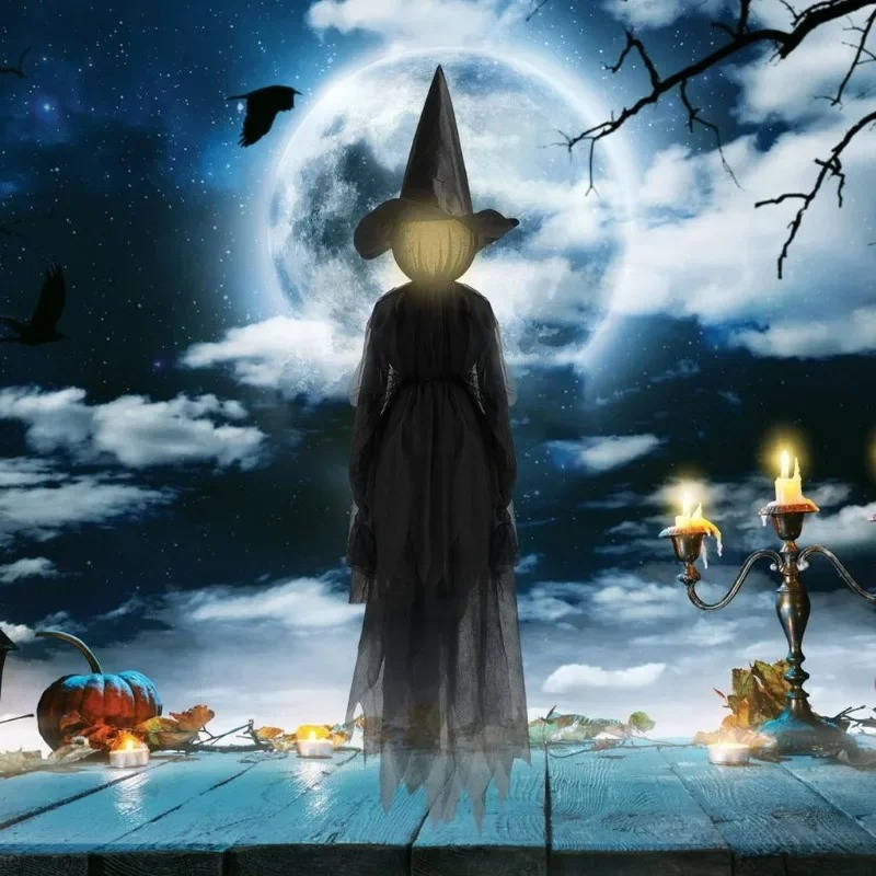 Indoor And Outdoor Halloween Decorations - Sound Activated
