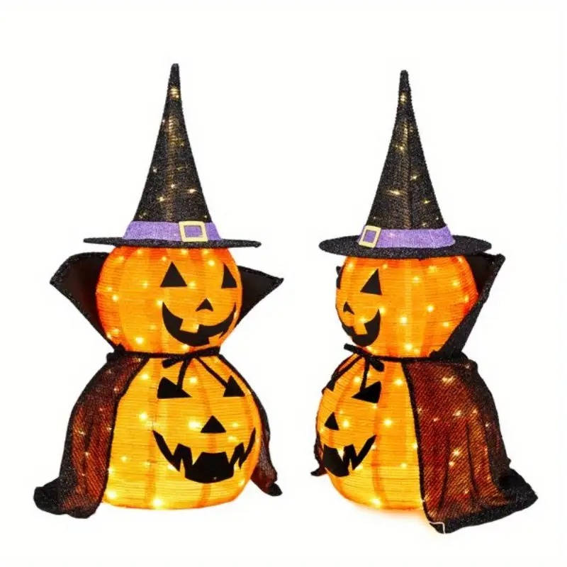 3ft Halloween Collapsible Lighted In/Outdoor Pumpkin Garden