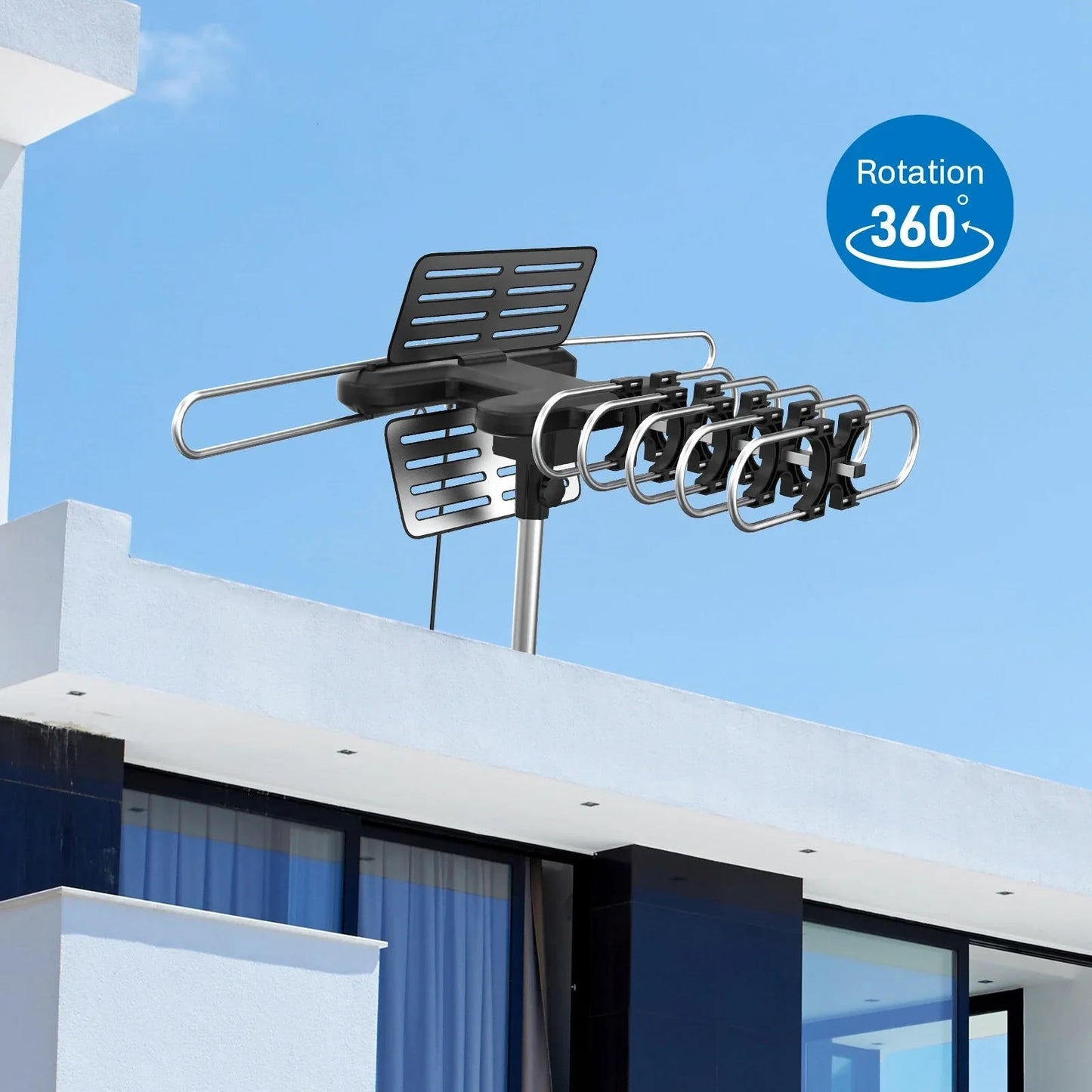 2025 Long Distance Digital Outdoor HD TV Antenna with Full