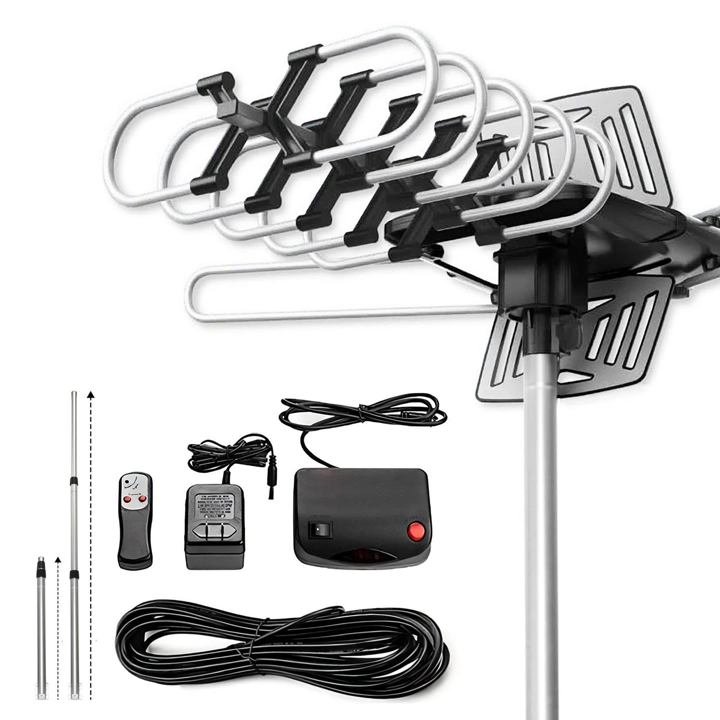 2025 Long Distance Digital Outdoor HD TV Antenna with Full
